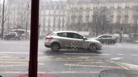 pluies diluviennes à Paris