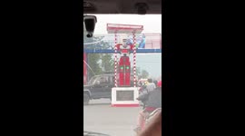 DR Congo recruits robots as traffic police