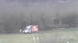 Cotswolds satnav fail leaves Ocado driver in field for TWO hours