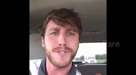 Extremely white person has Snapchat