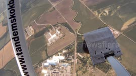 Skydiving:The sky below