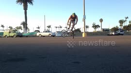 BMX Freestyle - Double TailWhip - First One Pulled!