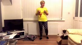 Super quick baked beans home workout with lotus fitness academy