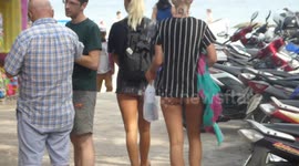 Scantily clad foreigners are risking fines in Buddhist Thailand