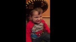 4 year old is NOT a fan of the “Happy Birthday Sombrero”