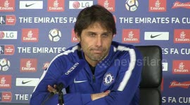 A miserable-looking Antonio Conte insists he is