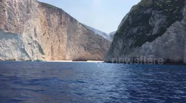Famous beach closed in Zakynthos