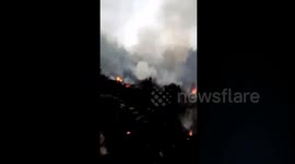Chinese military plane crashes during training