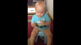 The boy makes important decisions