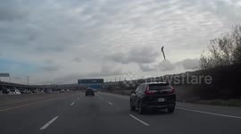 Driver flies off San Francisco highway in horror crash