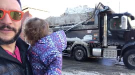 MAKING MUSIC WITH SNOW REMOVAL!!!