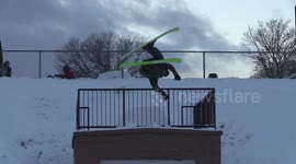 Big Hancho Chase falls on his face