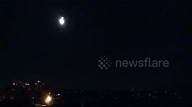 Super Blue Blood Moon over Portland, Maine