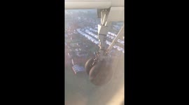 Landing the airplane