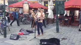 Street entertainer