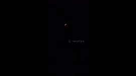 Sun has gone blood red