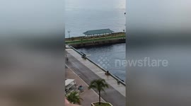 Newsflare Edit - Carnival Victory - Cruise Ship Passenger Misses Ship