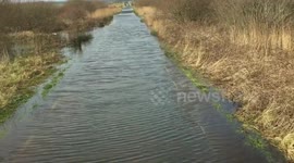 Serious flooding leads to roads being closed in Co Kerry ireland