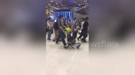 Newsflare Edit - They always unpack repack at the airport every time