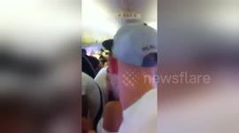 Newsflare Edit - Ryanair flight to Ibiza 2014 - Party at 33k feet