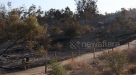 Peters Canyon Aftermath After Canyon Fire 2 - 10/10/2017
