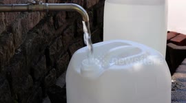 Cape Town Water Crisis - Newlands Spring Water Collection Point 3