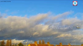 Brand new Malaysia Airlines Airbus A350 landing at London Heathrow