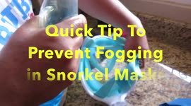 Hack to Prevent Fogging in Full Face Snorkel Masks or Dive Masks