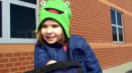 Big sister in Connecticut plots to sell her younger brother to the pet store in funny video