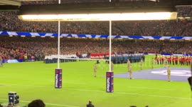 6 Nations National Anthems at the Wales vs Scotland 6 Nations Game