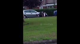 Uk police beating suspect