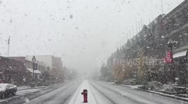 Mesmerizing mountain snow.