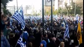 Greeks rally in Athens over Macedonia name row
