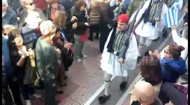 National guards rally in Athens to protest use of the name Macedonia