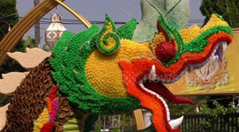 Floral extravaganza in Thailand