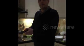 Pancake flip fail !