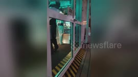 Newsflare Edit - Carnival Imagination Cruise drunk guy security fight December 9, 2017