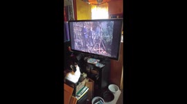 Cat Watches TV, Lassie Comes Home.