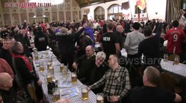 Manchester United fans gather in Munich on 60th anniversary of air disaster
