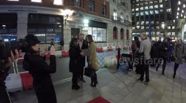 Myleene Klass attends 'Cirque Berserk' press night