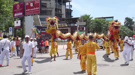 Chinese New Year celebrations in Pattaya