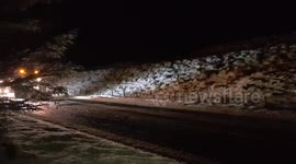 Gritters and snow ploughs northern Ireland