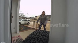 Run away tire