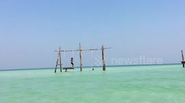 Sea playground, ninja warriors in training, epic fails!