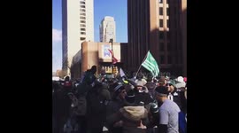 Philadelphia Eagles Super Bowl Victory Parade on 1700