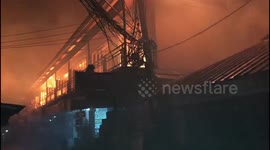 Tourists and locals injured in blaze at Ko Phi Phi island hostel