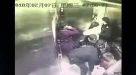 Expectant mother gives birth in elevator