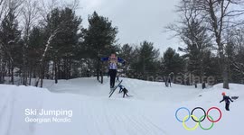 Olympic Style Track Attack Cross Country Skiing Georgian Nordic
