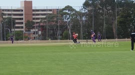 Horrible Cricket Catch Dropped