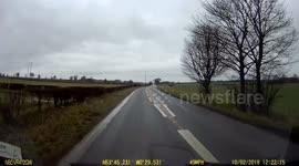 DASH CAM NEAR MISS WITH OVER TAKING BMW